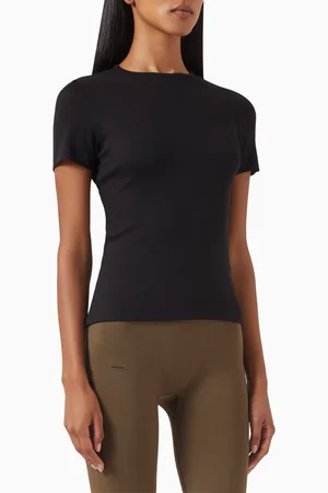 The Pangaia 365 Rib T-Shirt in Organic Cotton Blend