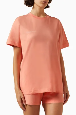 The Pangaia Logo Print T-shirt in Organic Cotton