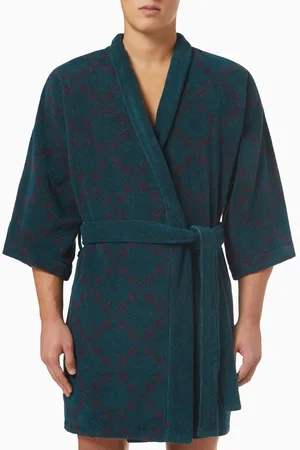 OFF-WHITE Arrow Bathrobe in Cotton Terry