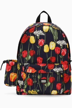 Dolce & Gabbana Floral-print Backpack in Nylon