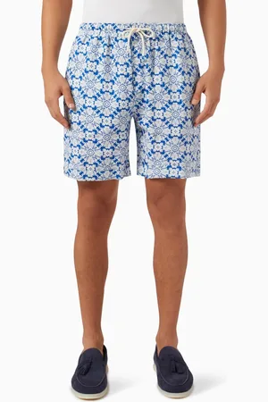 PENINSULA SWIMWEAR Pantabasket Shorts in Linen