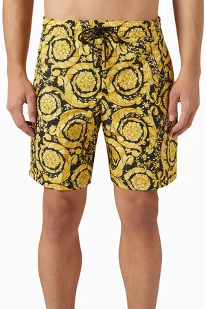 VERSACE Barocco Swim Shorts in Nylon