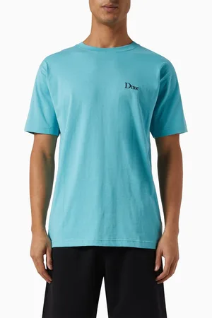 DIME Classic Small Logo T-shirt in Cotton Jersey