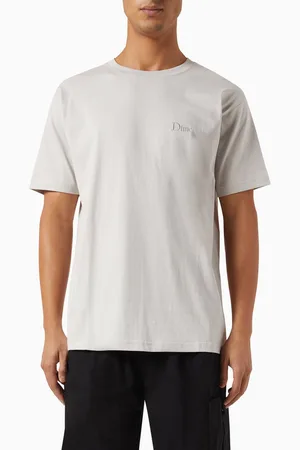 DIME Classic Small Logo T-shirt in Cotton Jersey
