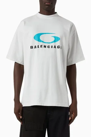Balenciaga Loop Sports Icon T-shirt in Vintage Jersey