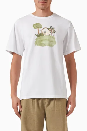 Foret Island Printed T-shirt in Organic Cotton