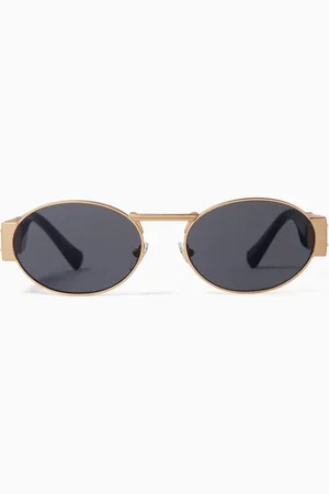 VERSACE Medusa Head Round-frame Sunglasses