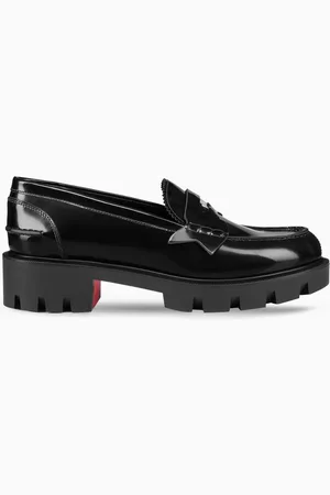 Christian Louboutin Penny Lug Loafers in Calf Leather