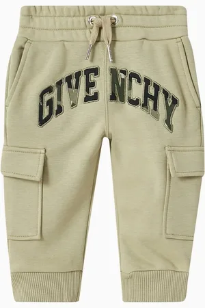 Givenchy Logo-embroidered Cargo Pants in Cotton-blend