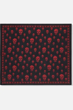 Alexander McQueen Classic Skull-print Scarf in Foulard Silk