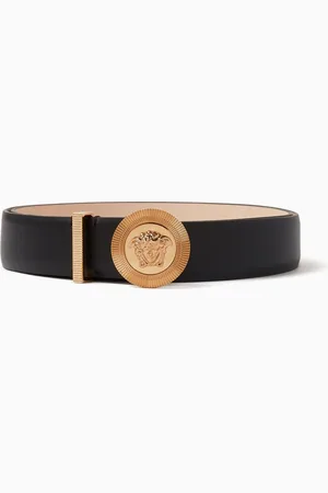 VERSACE Medusa Biggie Belt in Leather