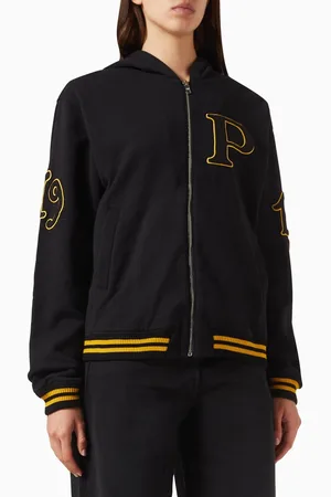 Prada Oversized Logo Hoodie in Cotton