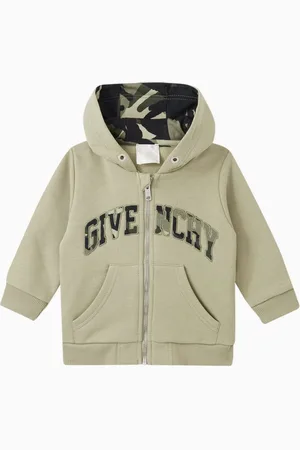 Givenchy Camouflage Zip Hoodie in Cotton-blend