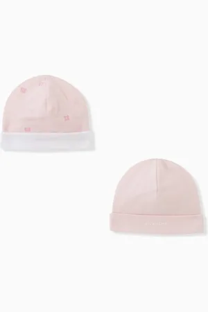 Givenchy 4G Logo 2-piece Hat Gift Set in Cotton