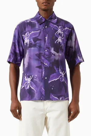 ARIES Pegasus Hawaiian Shirt in Rayon