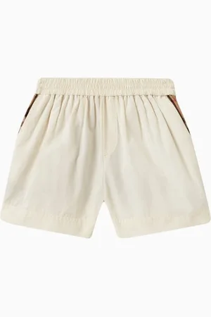 Burberry Aimee Vintage Check Shorts in Cotton and Polyester
