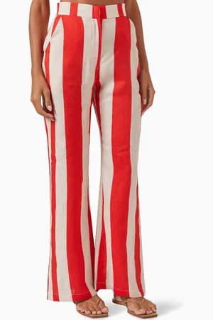 Bambah Striped Pants in Linen