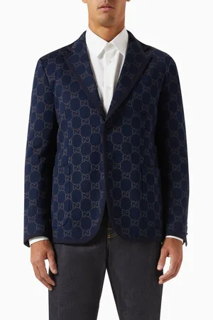 Gucci GG Moleskin Jacket in Cotton
