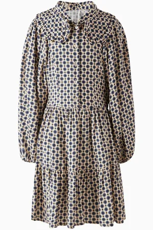 Golden Goose Geometric-print Dress in Viscose
