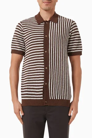 ONIA Button-up Sweater in Linen Knit