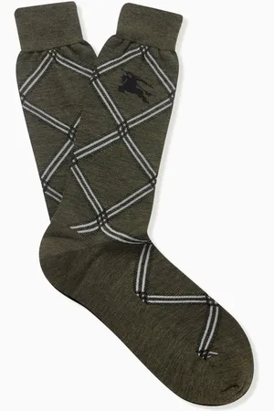 Burberry Dress Socks in Wool-blend