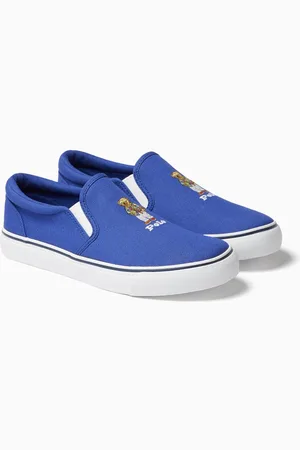 Ralph Lauren Keaton Bear Sneakers in Textile
