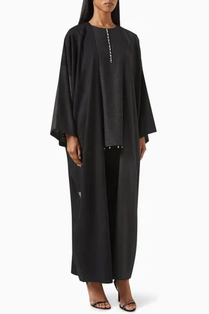 SH COLLECTION Bead-embellished Abaya Set