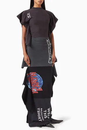 Balenciaga Twisted Dress in Jersey