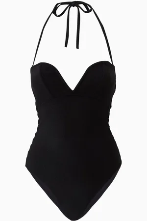 Livy Oceanside One-piece Swimsuit in Lurex