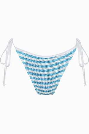Cleonie Swim Tini Striped Bikini Briefs