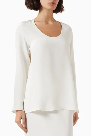 12 STOREEZ Moorish Blouse in Silk