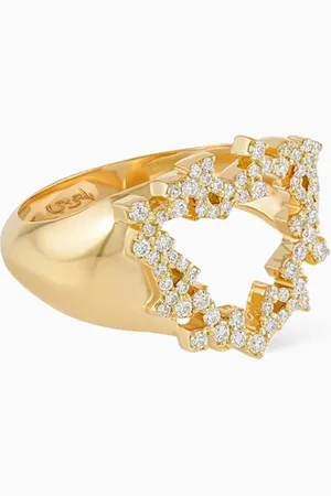 BIL ARABI “Hobb/ Love” Diamond Ring in 18kt Gold