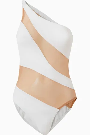 Norma Kamali Snake Mesh Mio Swimsuit