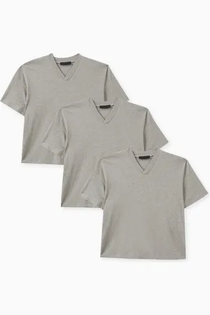 FEAR OF GOD V-neck T-shirt in Cotton, Pack of 3