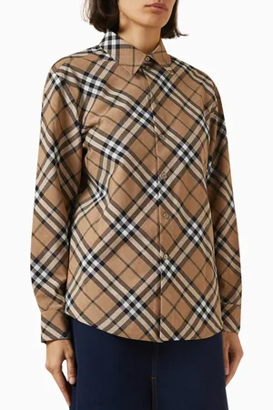 Burberry Check Long-sleeve Shirt