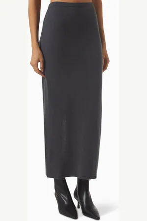 12 STOREEZ Maxi Skirt in Wool-cashmere