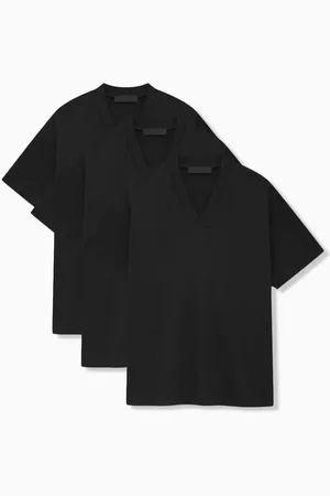 FEAR OF GOD V-neck T-shirt in Jersey, Pack of 3