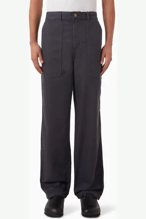 Palmes Broom Pants in Organic Cotton-twill