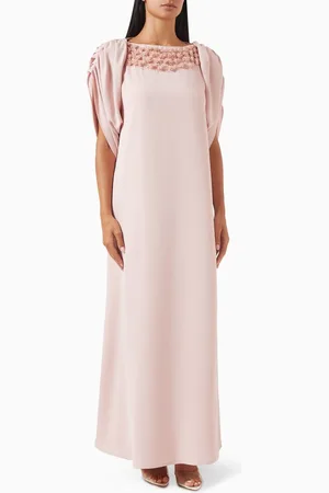 Ruya Embellished Detachable-sleeve Kaftan