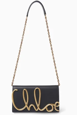 Chloé C Logo-applique Crossbody Bag in Leather
