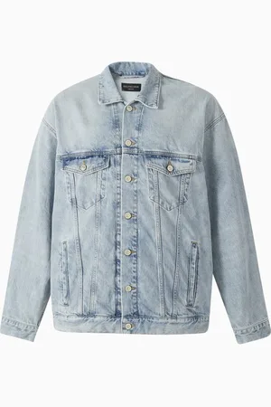 Balenciaga Unisex Oversized Jacket in Denim