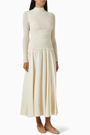 SIEDRES Feja Smocked Maxi Dress