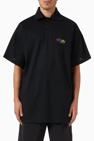 Balenciaga EBay Polo Shirt in Cotton-pique