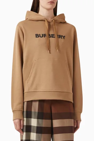 Burberry Logo Hoodie in Organic Cotton