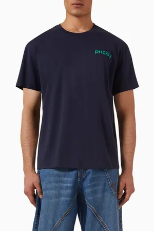 J.W.Anderson Prickly Back Print T-shirt in Organic Cotton
