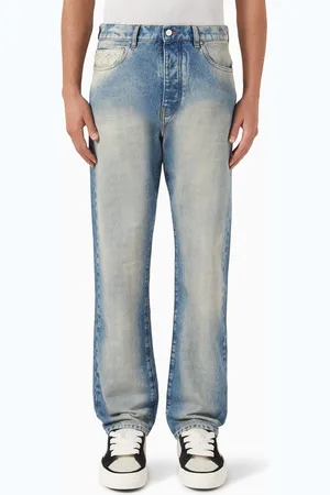 AMIRI MA Quad Straight-leg Jeans in Denim