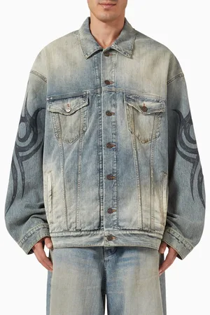 Balenciaga Y2K Oversized Jacket in Denim