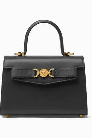 VERSACE Small Medusa 95 Top-handle Bag in Leather