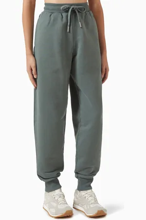 Ami Logo-embroidered Sweatpants in Cotton-blend