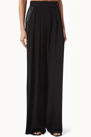 BAQA High-rise Wide-leg Pants